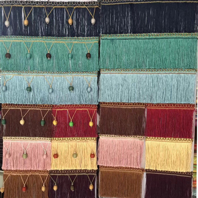 10cm Curtains Lace flow Su hanging ears decorated with lace upscale fine lace dragon shall be 12 m