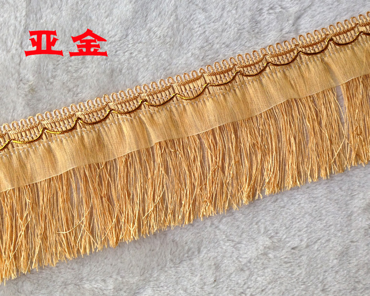 Nhà máy trực tiếp đơn giản hiện đại ren rèm vật liệu phụ kiện ren 10 cm xả streamer chảy Susheng măng tây - Phụ kiện rèm cửa khung rèm cửa sổ
