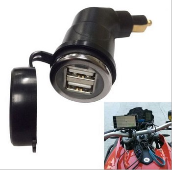 BMW BMW R1250GS RT Motorcycle dedicated F800 retrofit accessories European Peugeot small mouth cigarette lighter USB power-Taobao