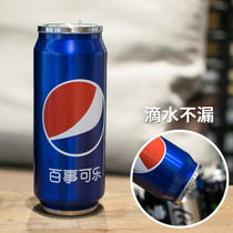 Beicheyu Korean net red Korean version of the trend stainless steel men and women students portable couple creative cans thermos