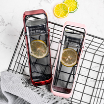 Migaro Chiang Qin Kan Tong Cups Creative Personality Trends Portable Sports Fitness Women Micaro Square Water Cups