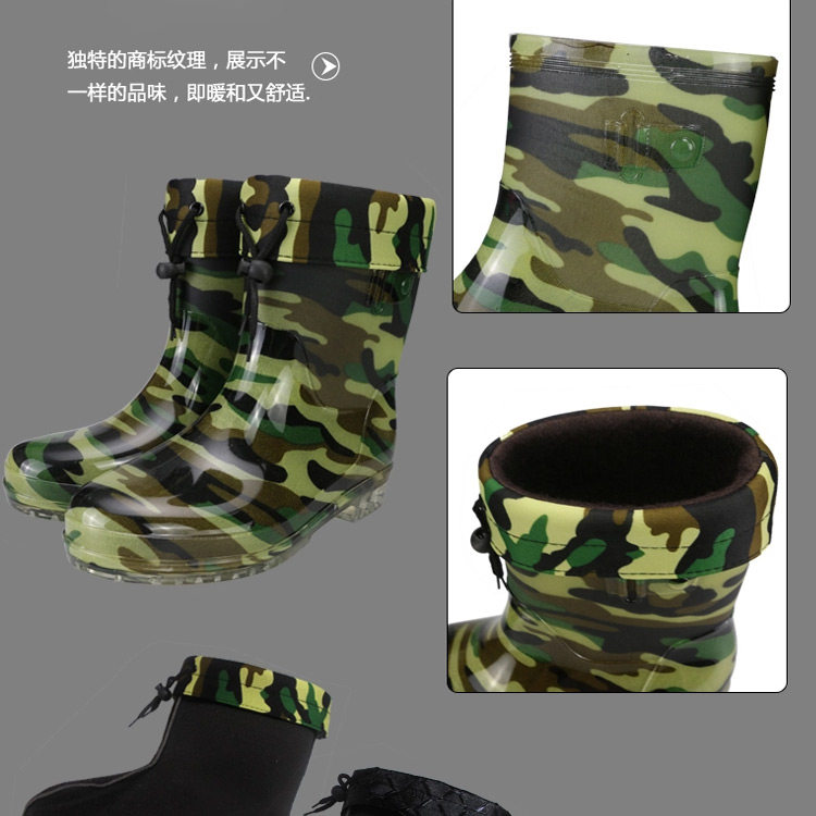 Chaussures - bottes caoutchouc homme pour printemps - semelle tendon - Ref 964116 Image 9