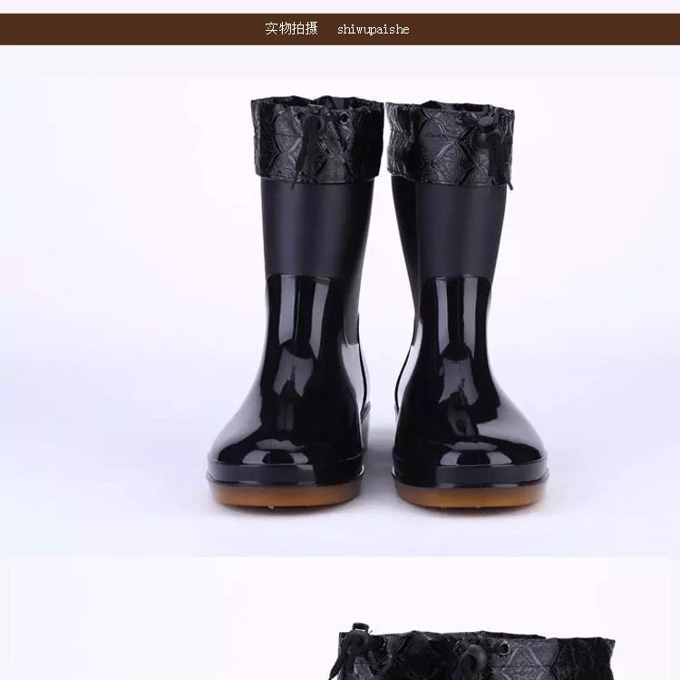 Chaussures - bottes caoutchouc homme pour printemps - semelle tendon - Ref 964116 Image 15