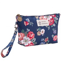 Portable waterproof cloth Makeup Bag Cute Woman Printed Zero Money Digital Containing Bag N Travel Small Zipped ZIPPER WASH BAG