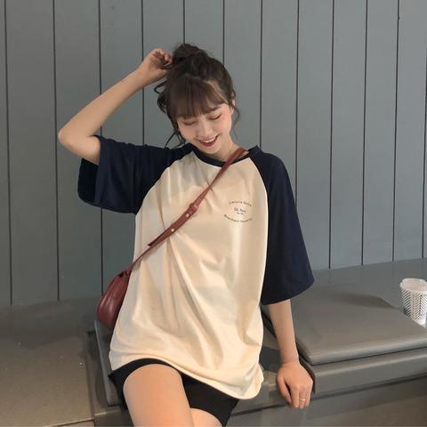 Áo bà bầu cotton thời trang hè 2019 phiên bản Hàn Quốc mới của áo thun ngắn tay ngắn tay ngắn mùa hè cho bà bầu - Áo thai sản đầm bầu sát nách