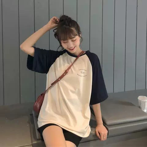 Áo bà bầu cotton thời trang hè 2019 phiên bản Hàn Quốc mới của áo thun ngắn tay ngắn tay ngắn mùa hè cho bà bầu - Áo thai sản