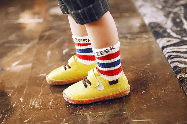 Baskets enfants en autre pour printemps - semelle tendon - Ref 1011380 Image 12