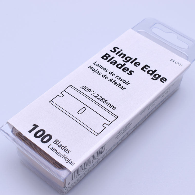 American imported ASR 84-0701 carbon steel 009RD industrial cleaning and rubber single - sided blade manual fine knife