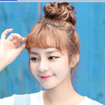 Variety of caterpillar wig hair circle curly hair bag meatball head wound bud jiafa pan head can be made a fake ponytail