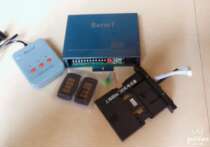 Trackless electric door controller without rail extension door controller