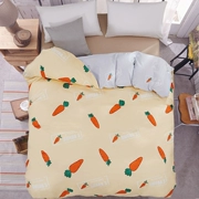 Chăn đơn mảnh đôi 2 m quilt 1,8 * 2,2 m phim hoạt hình ký túc xá đơn hàng 1,5 * 2,0 m nhà dệt