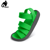 Korea TOEOT Tote Sandals Summer Men and Women DIY beach shoes Couple Travel casual shoes slippers