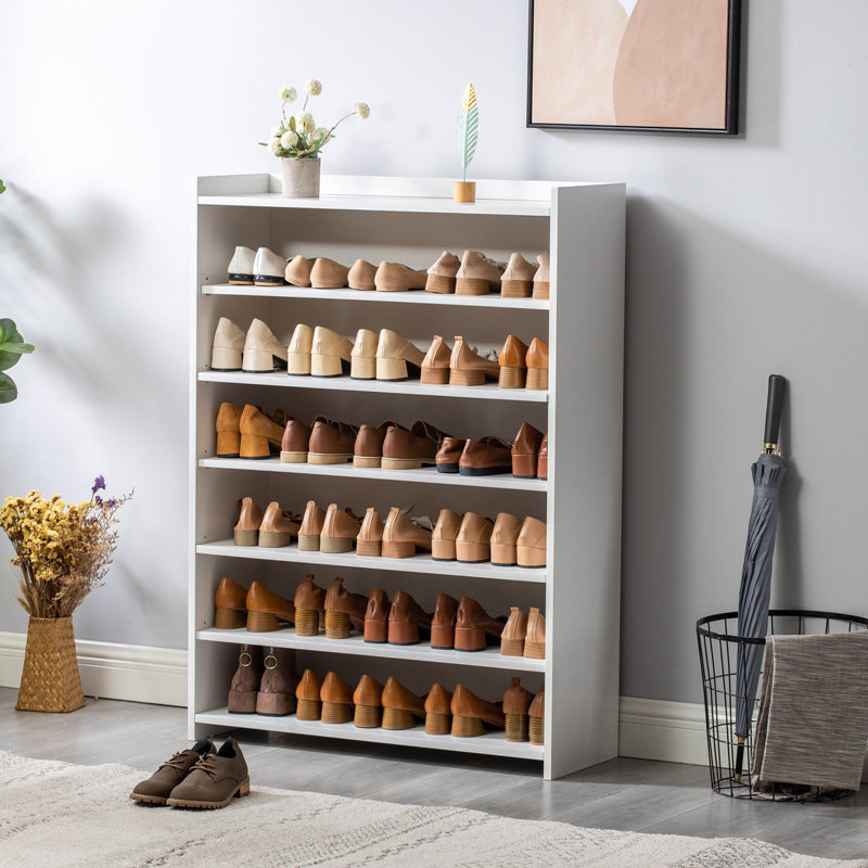 Shoe Rack Multilayer Shoe Cabinet Home Doorway Simple Assembly Shoe Cabinet Modern Minimalist Shelving Shelf Economy Type Province Space