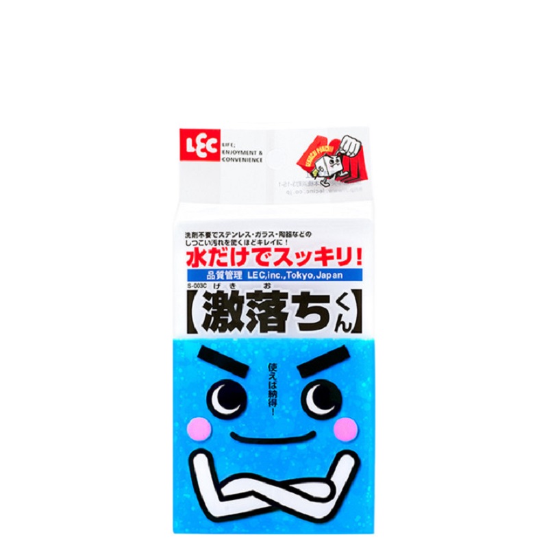 去污神器!日本LEC纳米海绵清洁魔力擦