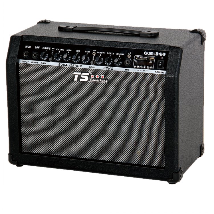 Vận chuyển quốc gia loa nhạc cụ chính hãng Loa đa chức năng 40W GM-840 guitar điện bass Loa guitar MIC - Loa loa loa marshall acton 2