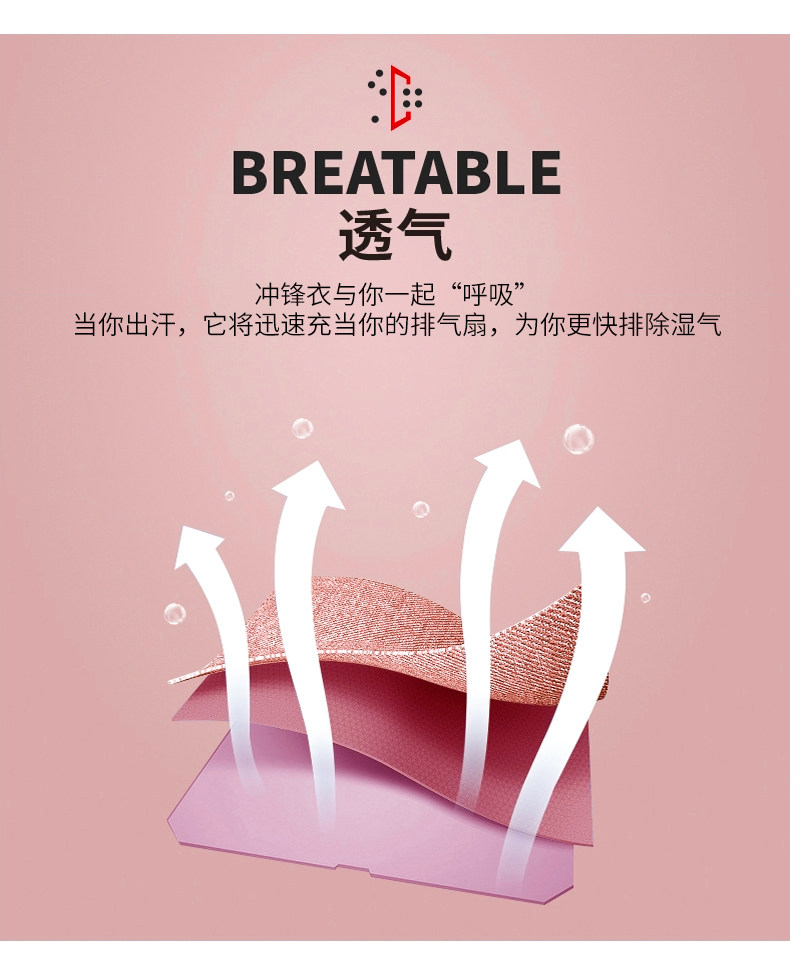 骆驼 经典旗舰款 男女款防风防水冲锋衣 美国杜邦Teflon涂层 图10