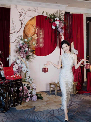 Ципао для невесты, элегантное элитное свадебное платье, китайский стиль