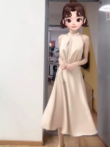 Элегантное элитное длинное платье без рукавов, изысканный стиль, французский стиль, цвета шампанского