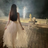 Свадебное платье, белый элегантный элитный бюстгальтер-топ