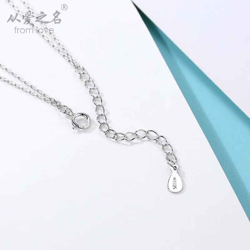 Bracelet de cheville Femme FROMLOVER     en Argenterie - Ref 3102163 Image 3