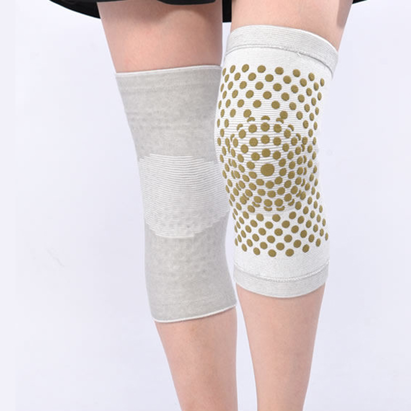 Knee pads warm plus velvet wormwood self-heating knee pain joint cover old cold legs men and women elderly cold-proof paint