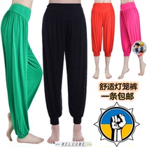 Yoga Suit Pants Fall And Winter Modal Bloomers Female Sports