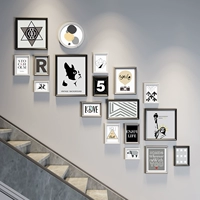 18 Box+Multi -color Mix и Match+Черно -белый серый (отправляя 2 шаблона для слева и справа)