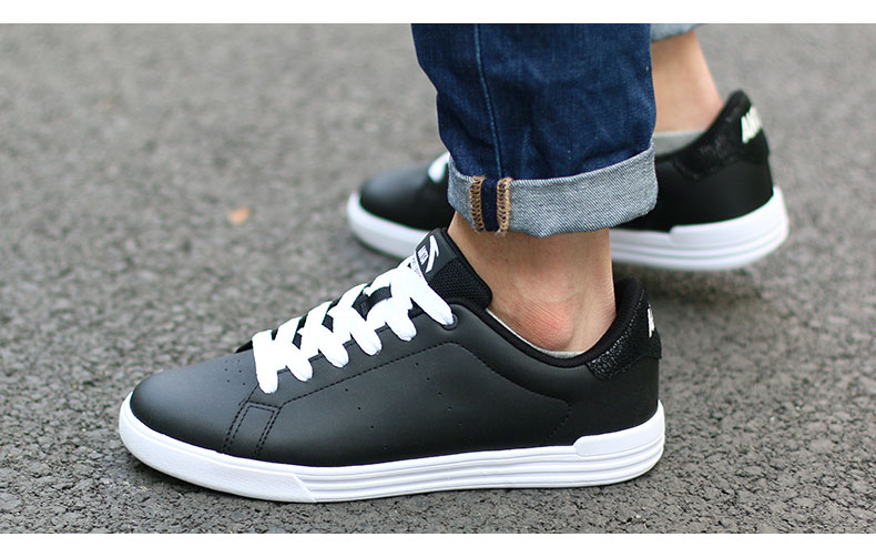 Một bàn đạp giày nam giày ánh sáng chính thức giày thể thao 2018 new nhỏ giày trắng giày skate giày thường giày thể thao nam mua giày thể thao