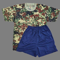 New 01 Physical fitness Summer Round Collar Speed Dry Round Collar Short Sleeve Shorts Old Style Morning Practice Running Fitness