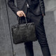 Cowhide Genuine Leather Men's Bag Handbag Men's Shoulder Crossbody Bag Men's Clutch Business Briefcase Travel Bag Trendy