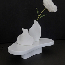 niceone original ins Wind storage tray resin Nordic high foot tray home decoration ornaments art dessert table