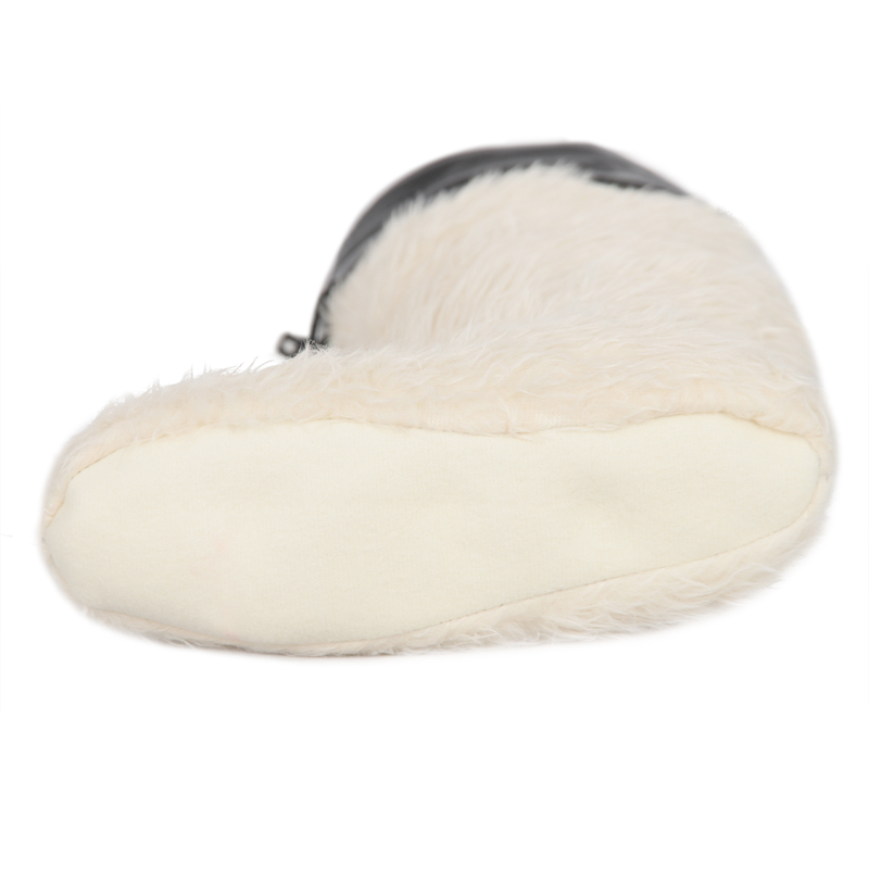 Áo mưa mùa đông nước cao su giày cotton áo ấm đồ lót nam và nữ người lớn cộng với nhung chân che lông dài miệng giày thể thao chống nước