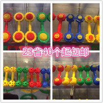 Childrens fitness gymnastics dumbbell kindergarten exercise equipment sunflower environmental protection plastic hand bell with Bell