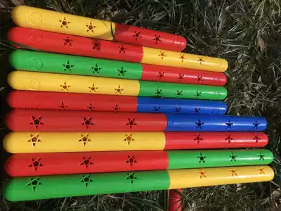 Kindergarten gymnastics equipment morning morning exercise equipment toys children fitness Sound Dance relay gymnastics stick