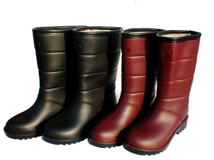 Chaussures - bottes caoutchouc homme pour hiver - semelle tendon - Ref 963256 Image 6