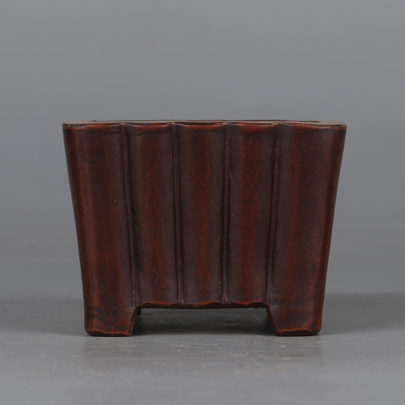 Like a mini-pot mini-pot mini-flower pot with a mini-pelvis mini-flower pot of Yixing Purple Sand