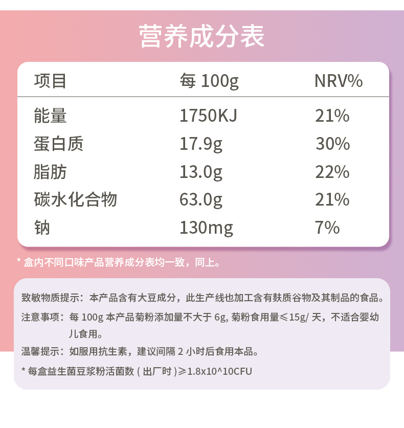 永和经典原味豆浆粉480g/16包