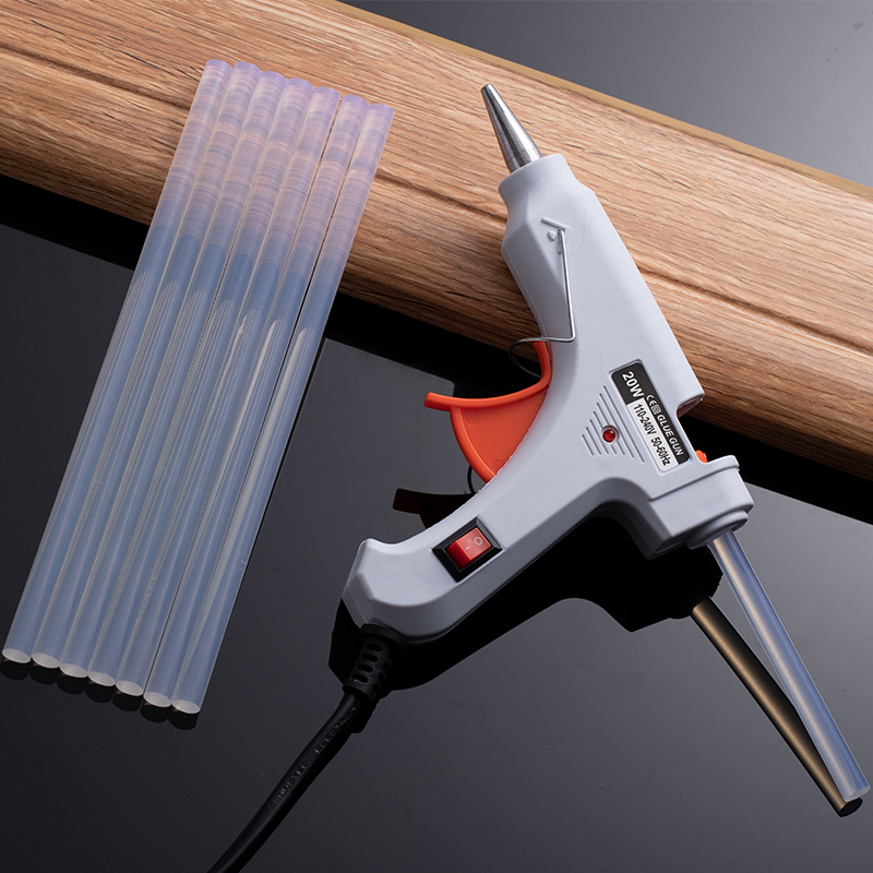 Hot melt glue gun household children's manual diy stick stick glue 7mm glue stick special heat capacity melting glue gun