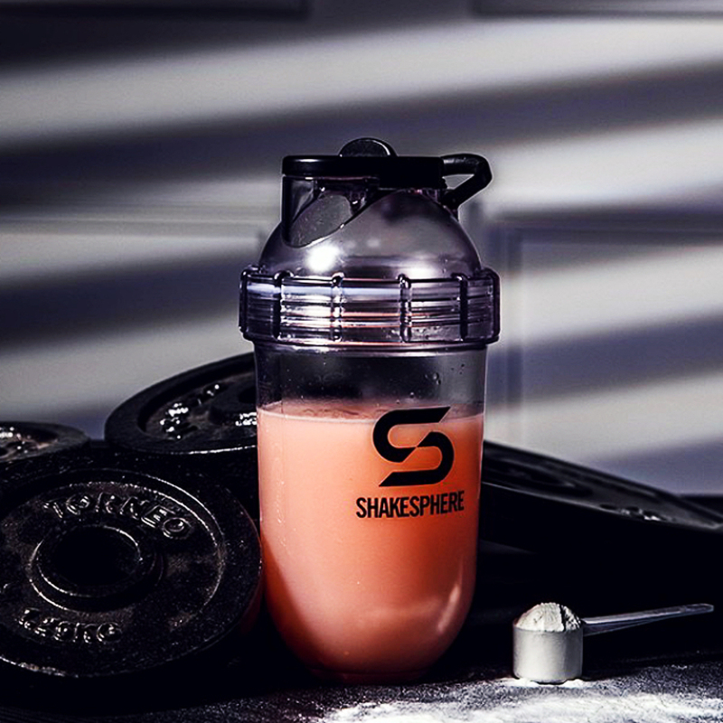 Shakesphere Mini Shaker Cup Tritan Cup Fitness Water Cup 400ml New Coffee Protein Powder Cup