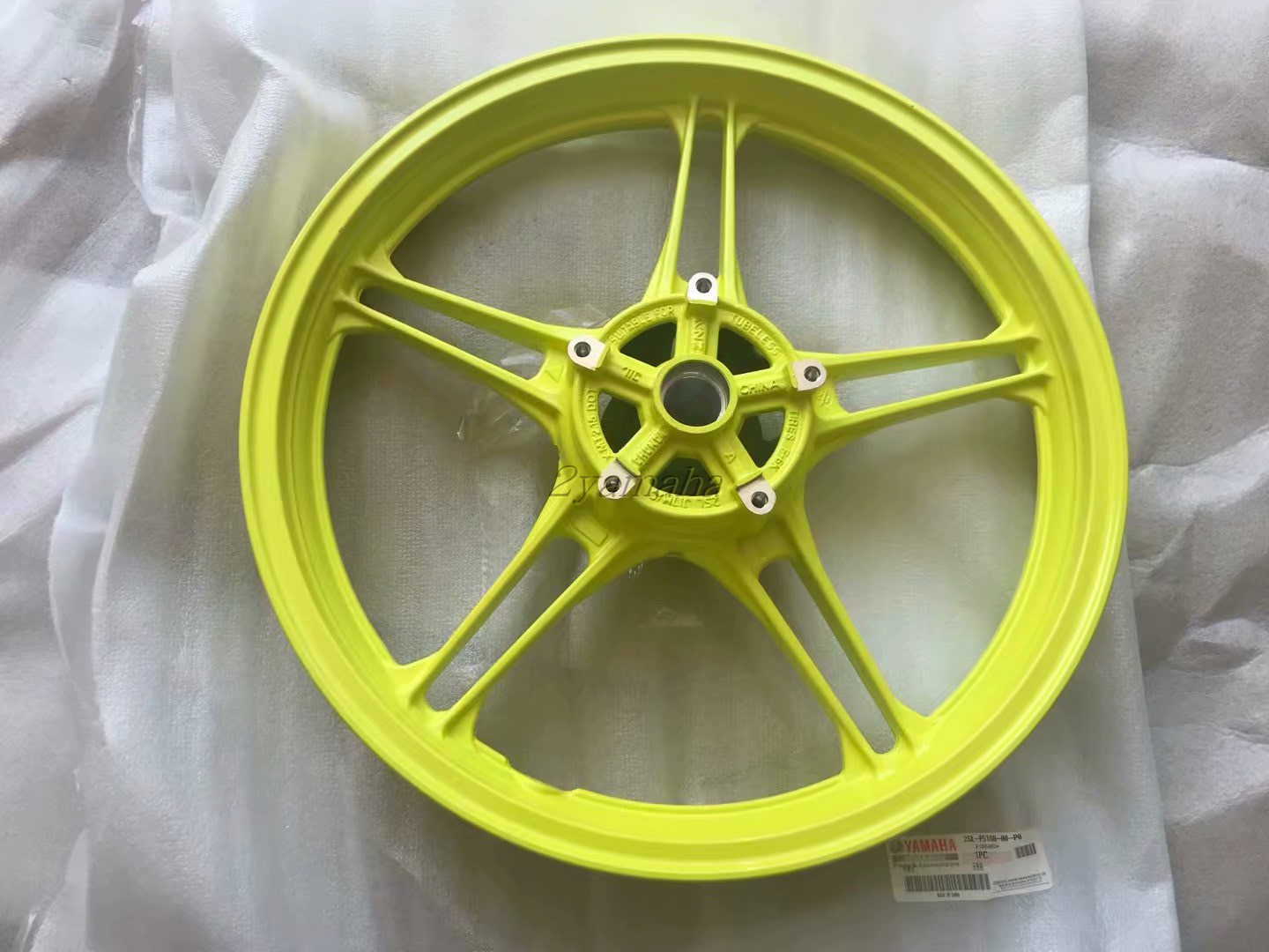 Hệ thống phanh đĩa đôi mới bay 250 / YS250 nguyên bản trước và sau bánh xe vành vành bánh xe - Vành xe máy vành xe honda