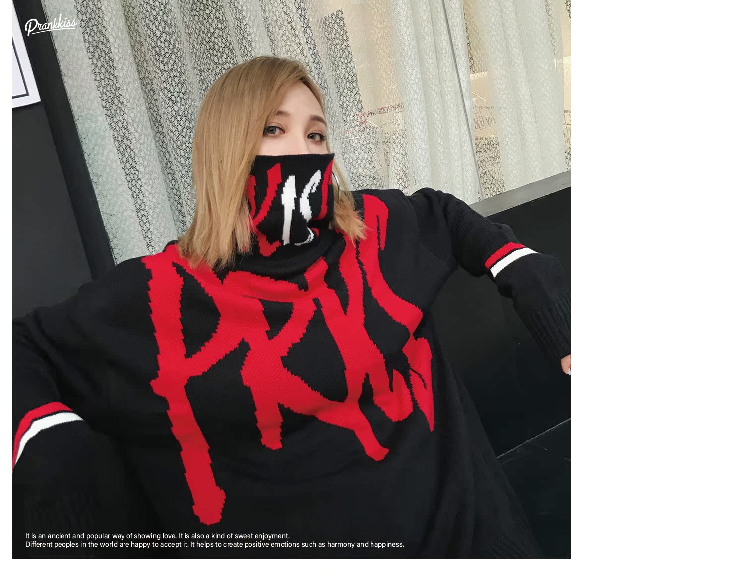Prank Kiss Li Yunuo thời trang đường phố nguyên bản Prks mùa thu và mùa đông thư mới áo sơ mi nam