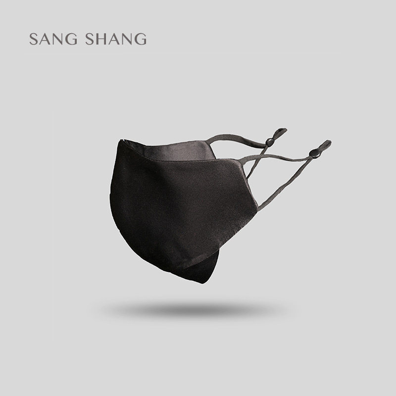 Sang Shang 100% silk sunscreen mask women's dust-proof ultraviolet breathable mulberry silk 3d three-dimensional mask to modify the face