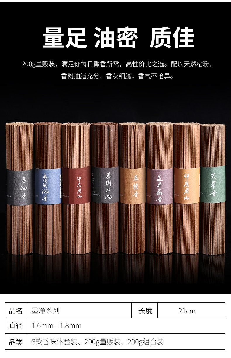 量足油密质佳,墨凡旗舰店印度檀香9.9元起 200g详情页新_05.jpg