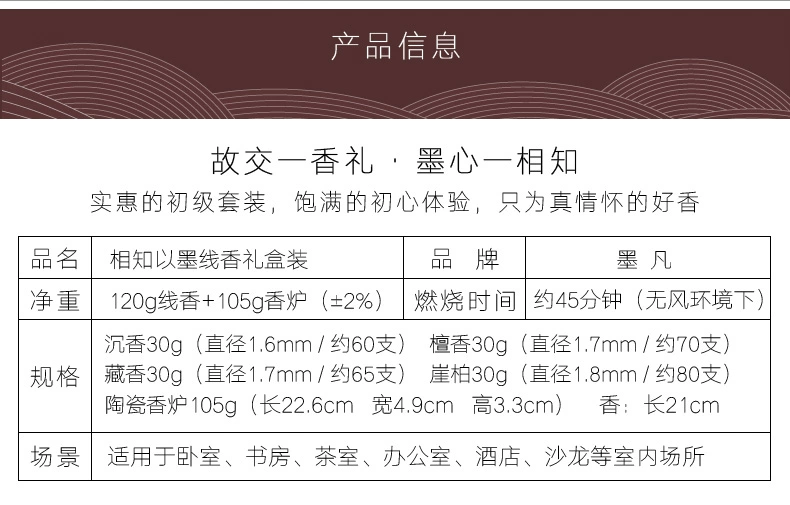 Nhang trầm hương tự nhiên hộ gia đình trong nhà hương trầm hương Tây Tạng hương trầm hương gỗ trầm hương [hộp quà tùy chỉnh] - Sản phẩm hương liệu