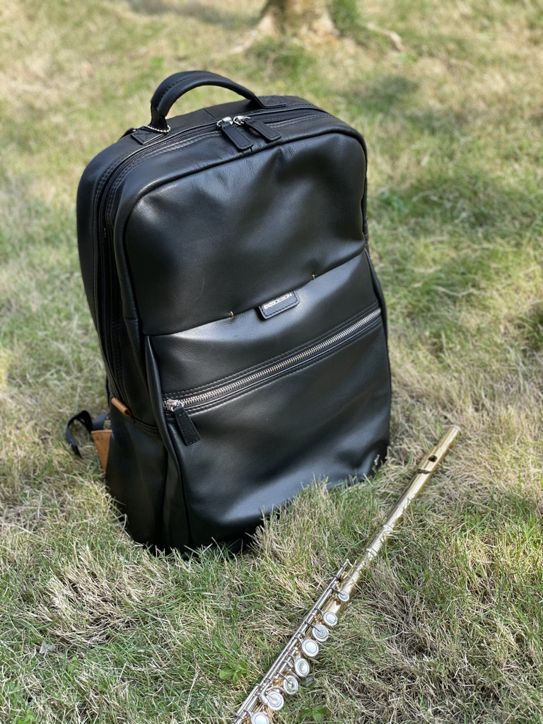 Enzodesign Premium Flute Backpack Backpack Backpack Flute Bag Flute Bag Black Pipe Bag Oboe Bag