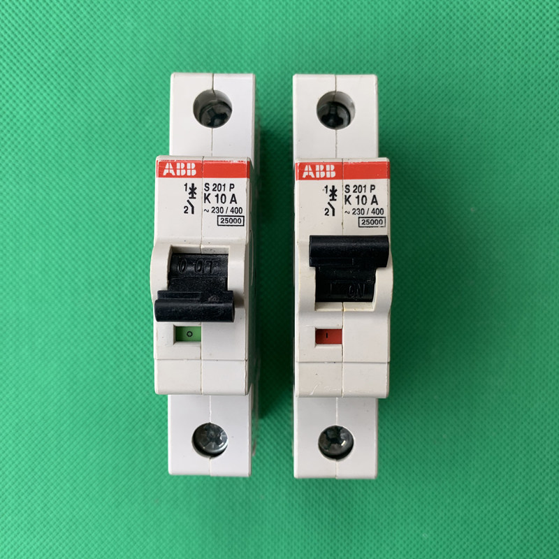 Second hand detached machine imports German ABB S201P K10A 1P 10A air switch miniature circuit breaker