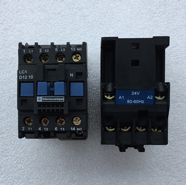 Secondhand detached machine Schneider Telemecanique LC1D1210 AC 24V AC contactor