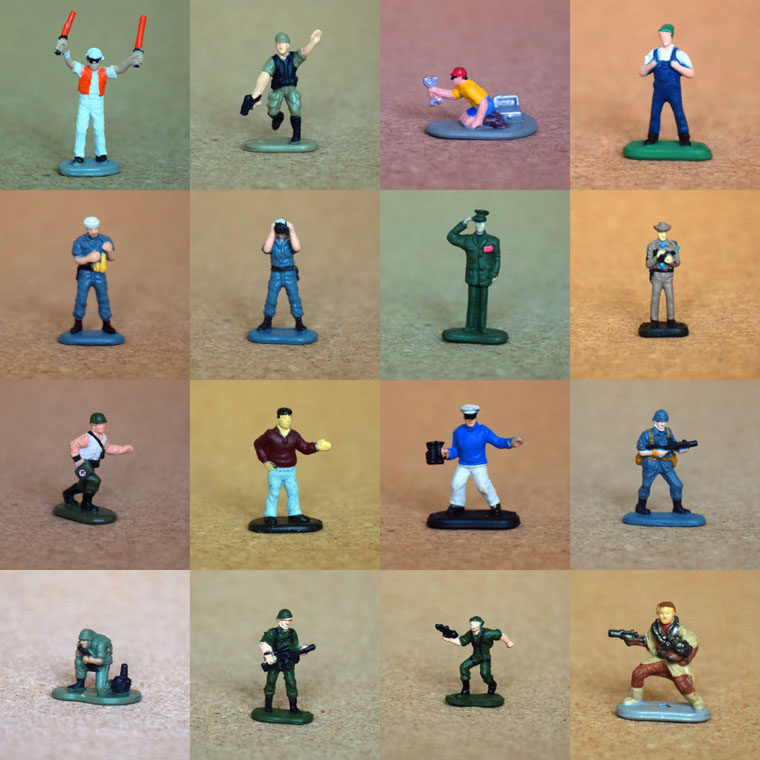 (Vigorously the Divine Soldiers Specialty Shops) Ultra Small Number Mini 1:86 Sharppaner Model Mini Pioneer