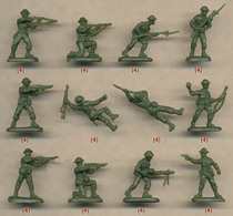 (Vigorously the Divine Soldiers Specialty Shops) Streets 1:72 Bing Man Model M105 US Forces in the Early World War II