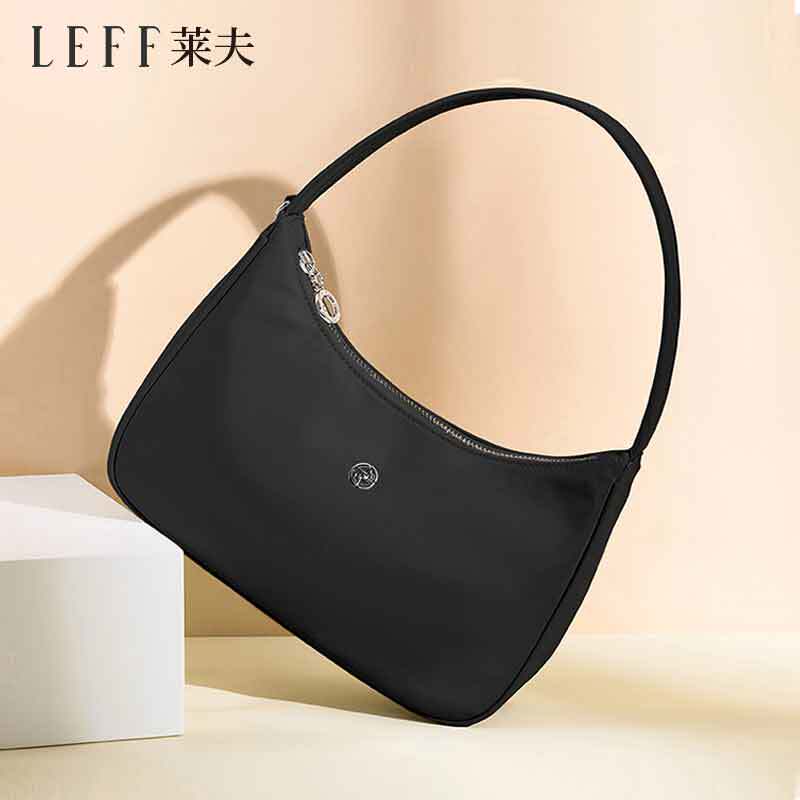 Leif Women's Bag Nylon Oxford Cloth Black Underarm Bag Women's Baguette Bag Handbag Leif Canvas Fashion Leif Women's Bag Nylon Oxford Cloth Black Underarm Bag Women's Baguette Bag Handbag Leif Canvas Fashion